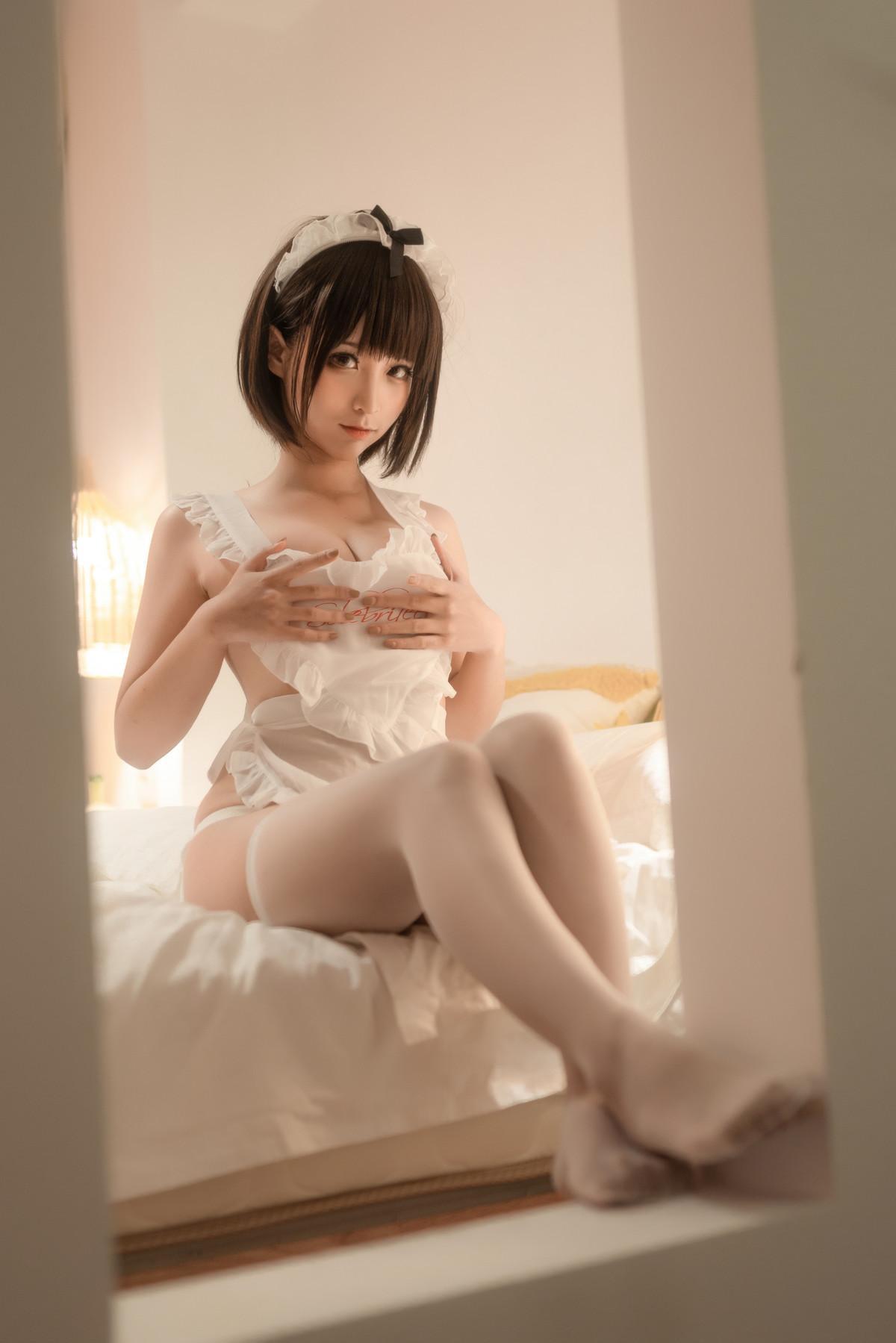 Cosplay 蠢沫沫 Chunmomo 沫沫真爱版 爱心围裙(10)