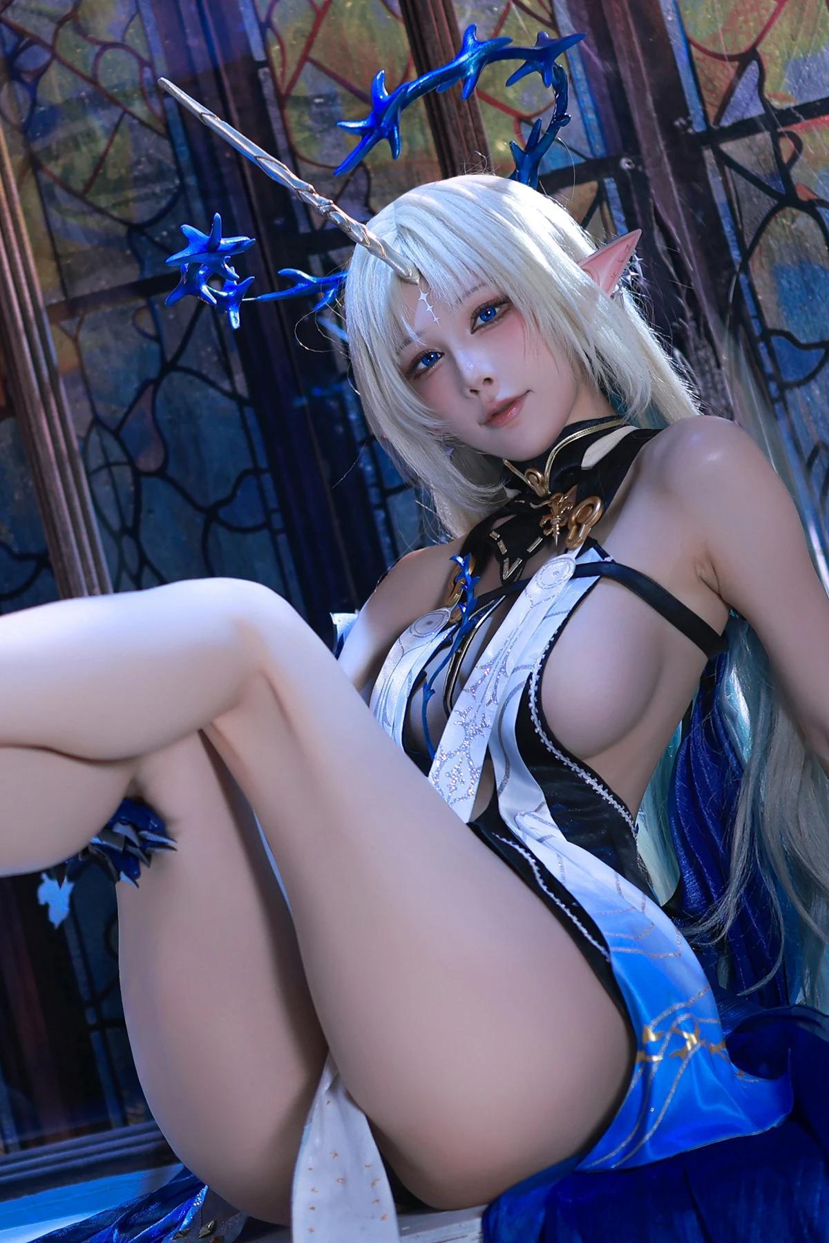 Cosplay 水淼Aqua – 卡提西娅 Fleurdelys Set.01(9)