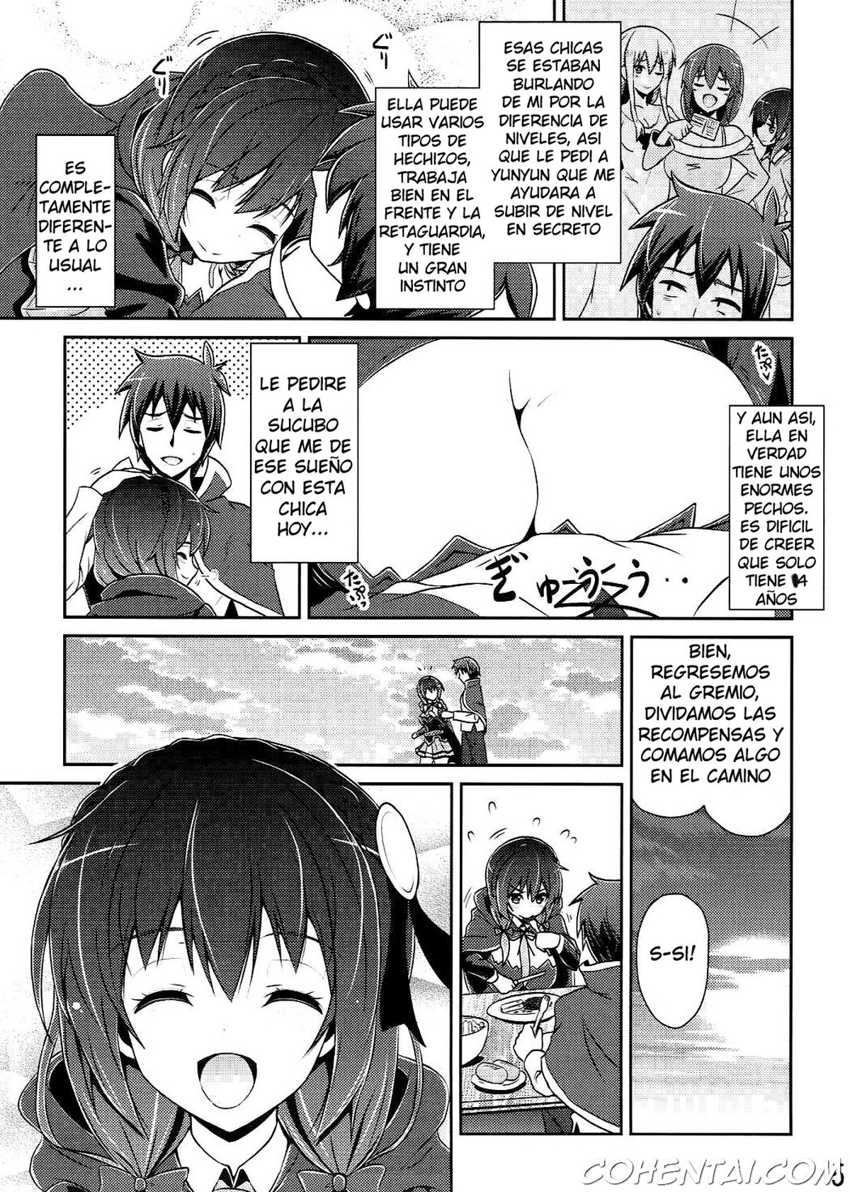 Yunyun shiyou! (Kono Subarashii Sekai ni Syukufuku o!) xxx comics manga porno doujin hentai español sexo 