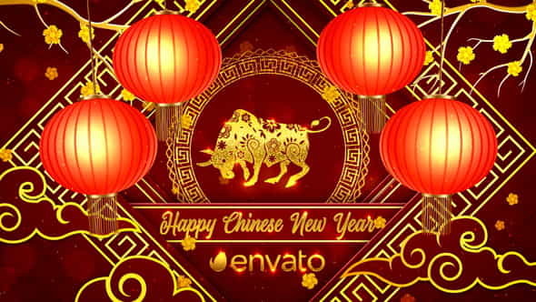 Chinese New Year Wishes - VideoHive 30442805
