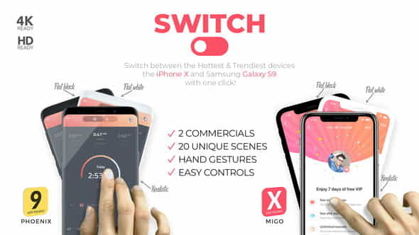Switch: phoneXs9 App - VideoHive 21588746