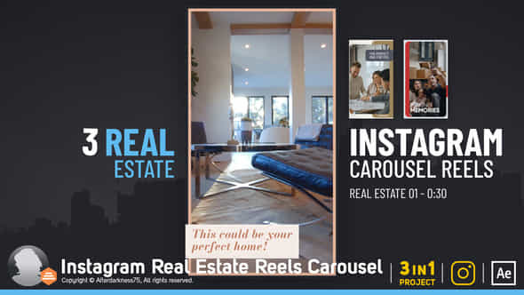 Instagram Real Estate Reels Carousel - VideoHive 51326750