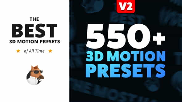 3D Motion Presets for Animation Composer | After Effects Presets - VideoHive 10822679