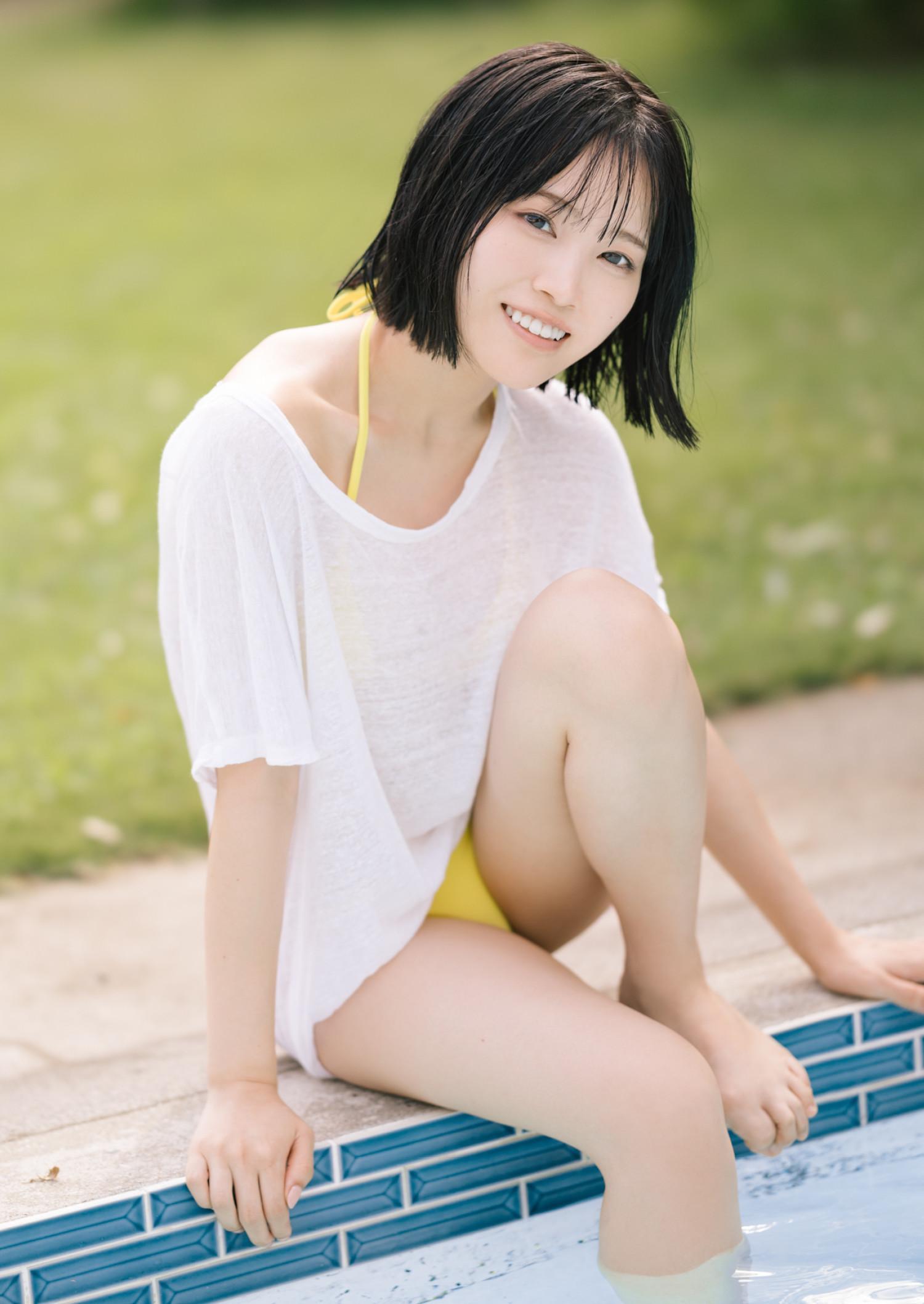 Yui Kamafusa 鎌房祐衣, デジタル限定 YJ Photo Book 「ガチ初PURE！」 Set.01(3)