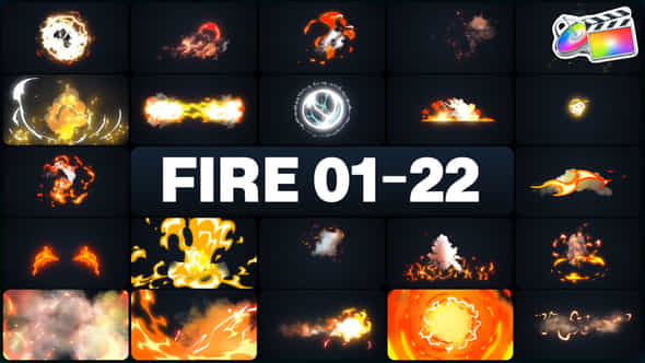 Advanced Fire Elements - VideoHive 46836065