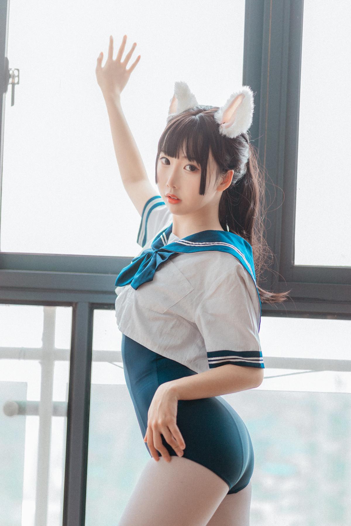 Cosplay 面饼仙儿 水手服 死库水(7)