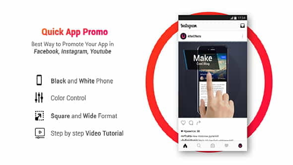 Quick App Promo for Instagram - VideoHive 16563763