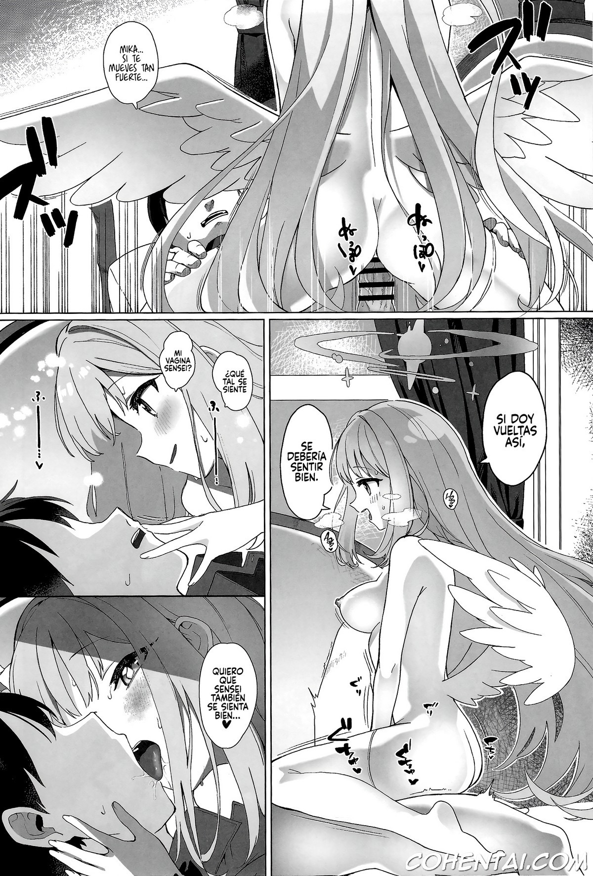 Bukiyou na Ohime-sama wa Ouji-sama ni Aisaretai (Blue Archive) xxx comics manga porno doujin hentai español sexo 