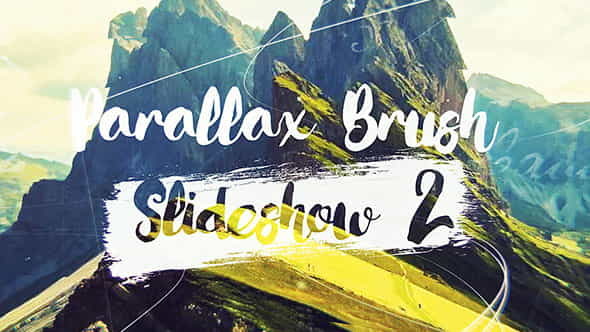 Parallax Brush 2 - VideoHive 18833342