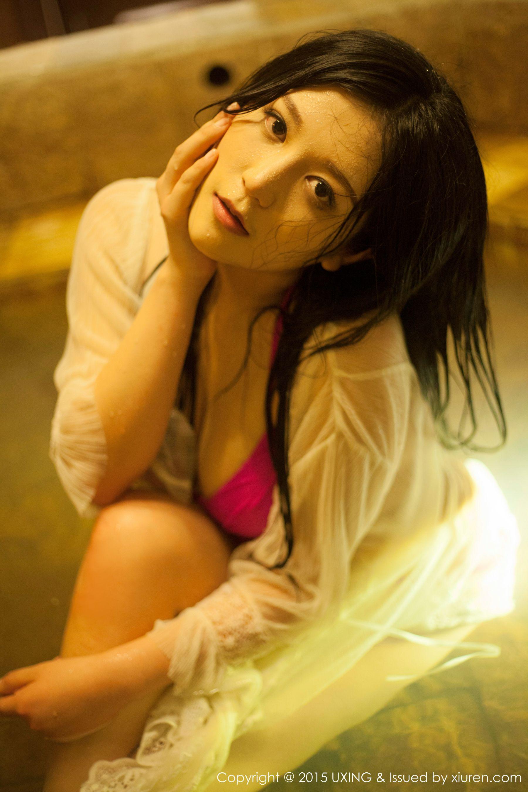 莲漪lenne – 新人莲漪lenne写真首发~[UXING优星馆] Vol.006(55)