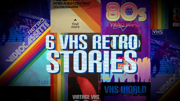 VHS Retro Stories - VideoHive 44528086
