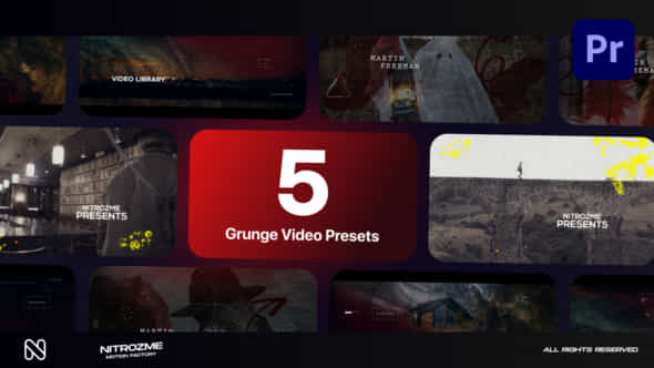 Grunge Typography - VideoHive 44905906