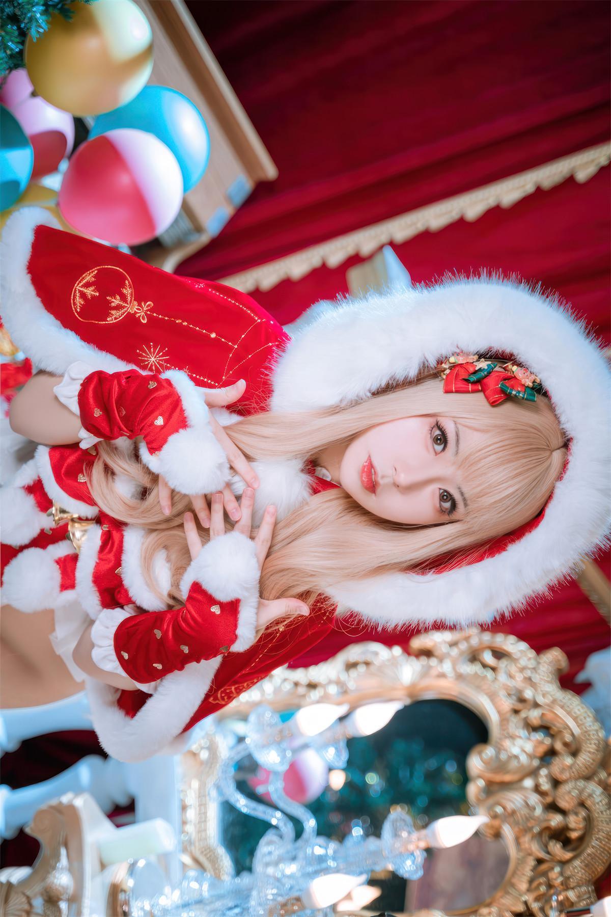 Cosplay 虎森森 圣诞精灵 Christmas(39)