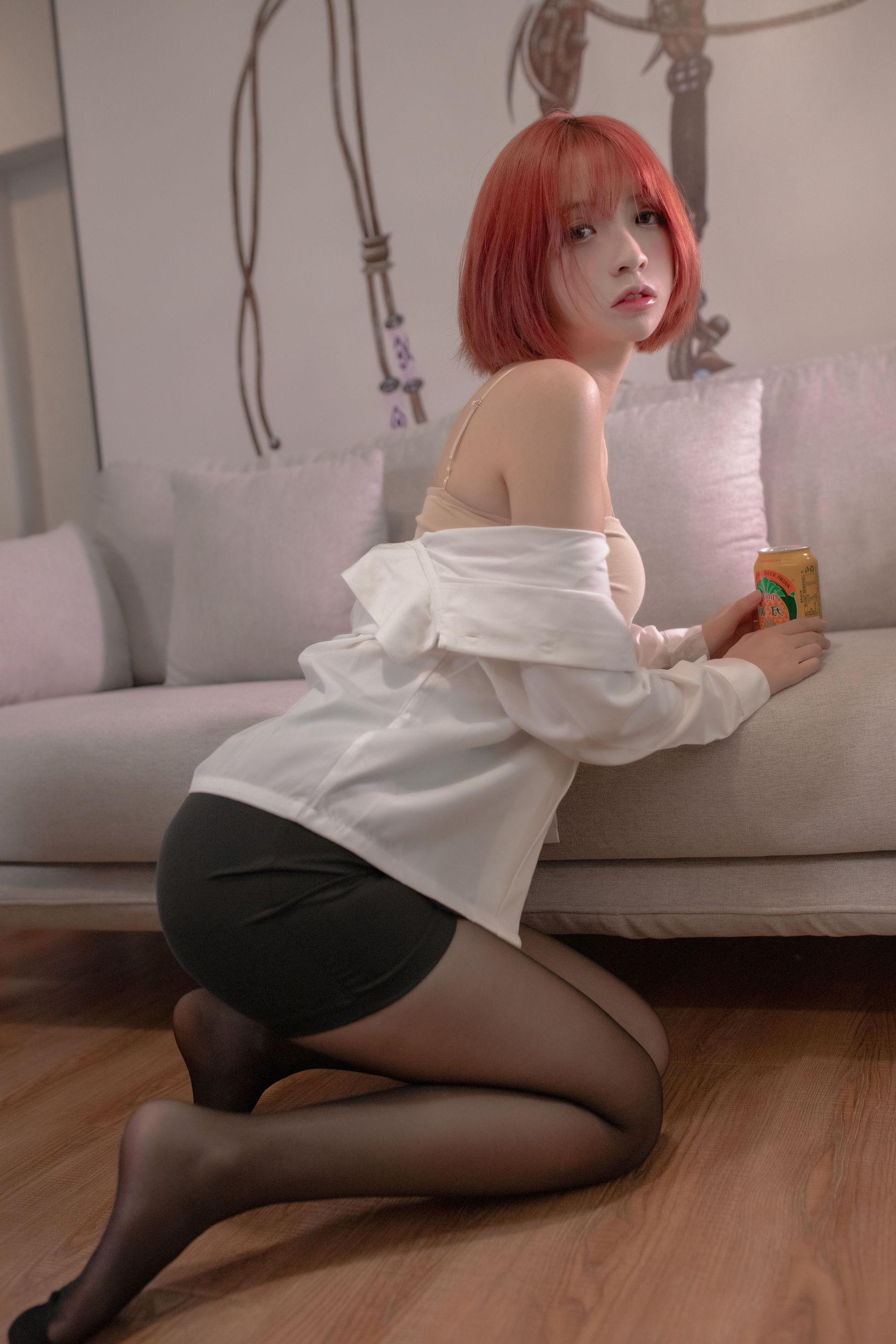 [Cosplay] 疯猫ss – OL真爱之黑丝OL(19)