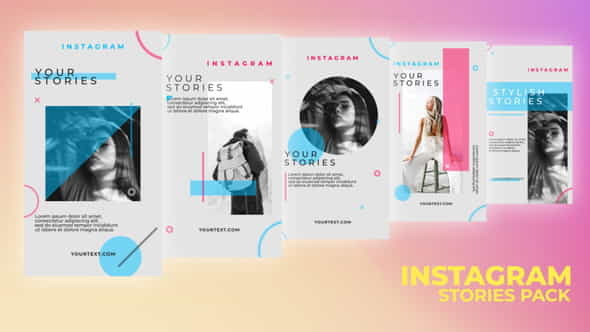 Shape Stories Pack - VideoHive 33705358