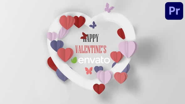 Happy Valentine Mogrt - VideoHive 34544318