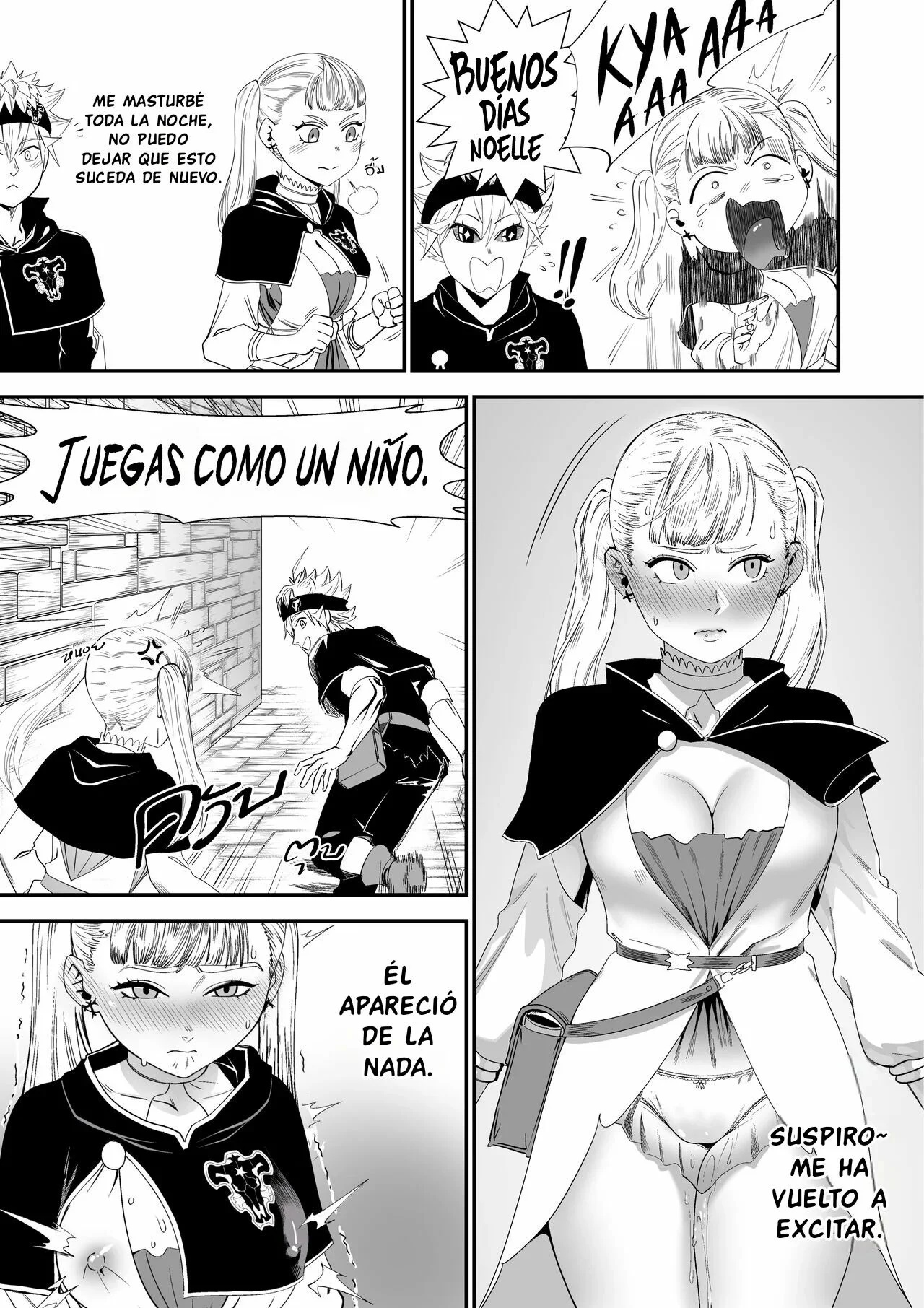 Las aventuras de asta con Noelia y mimosa - 4