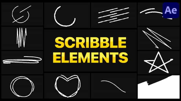 Scribble Elements 02 | After - VideoHive 30256873