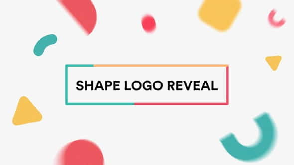 Shapes Logo Reveal - VideoHive 22031651