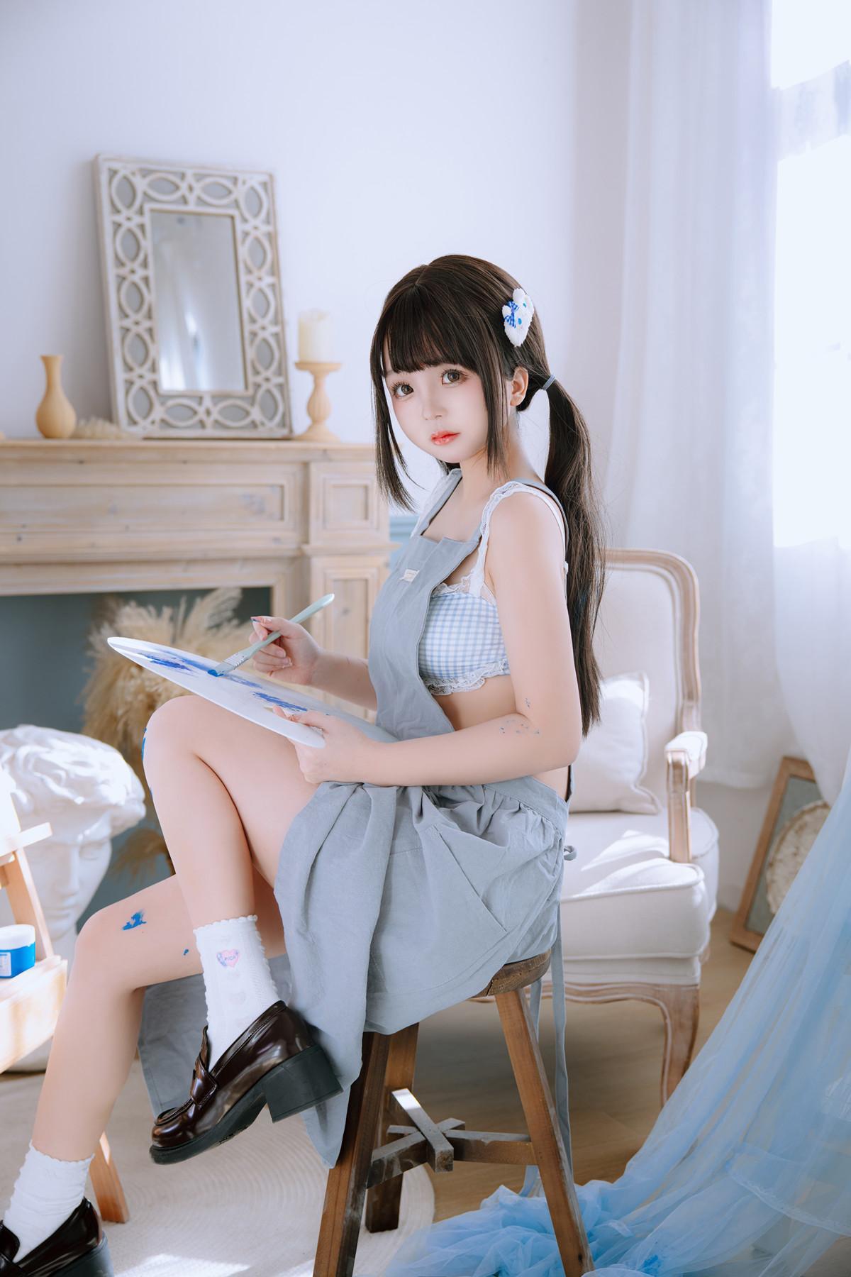 Cosplay Rinaijiao日奈娇 – 美术生(10)