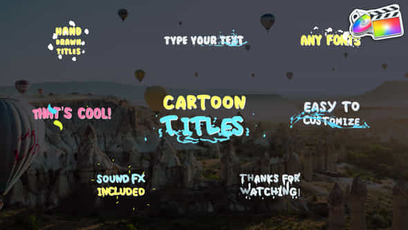 Cartoon Titles - VideoHive 30605952