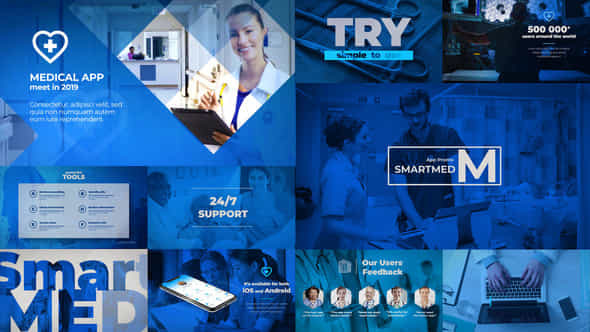Medical App Telemedicine Healthcare Service - VideoHive 22896158