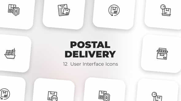 Postal delivery - - VideoHive 39588562