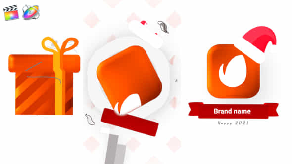 Christmas Gift Logo - VideoHive 29474745