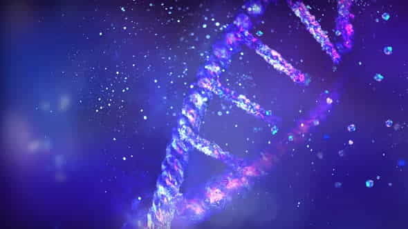 Damaged DNA Double Helix Model - VideoHive 33310642