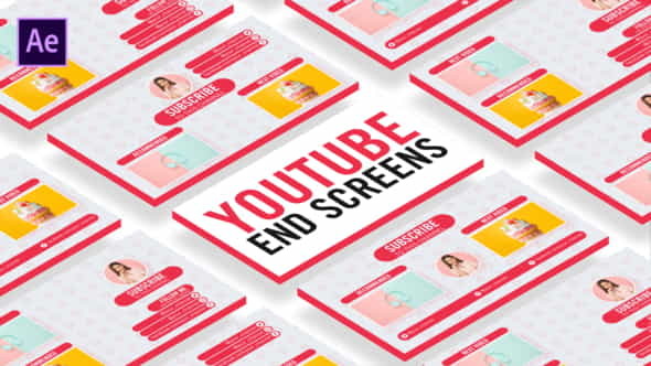 Sweet Youtube End Screens - VideoHive 27101961