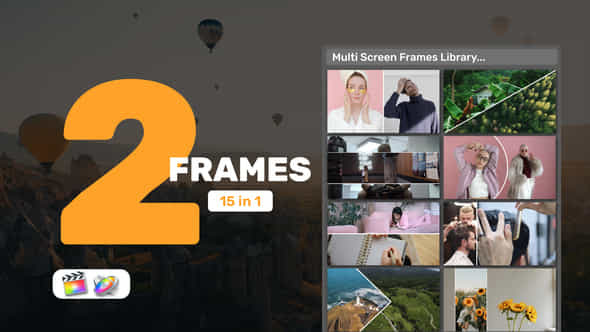 Multi Screen Frames - VideoHive 39455012