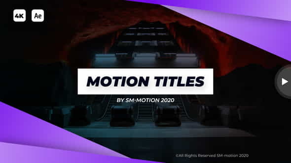 Modern Motion Titles - VideoHive 28502699