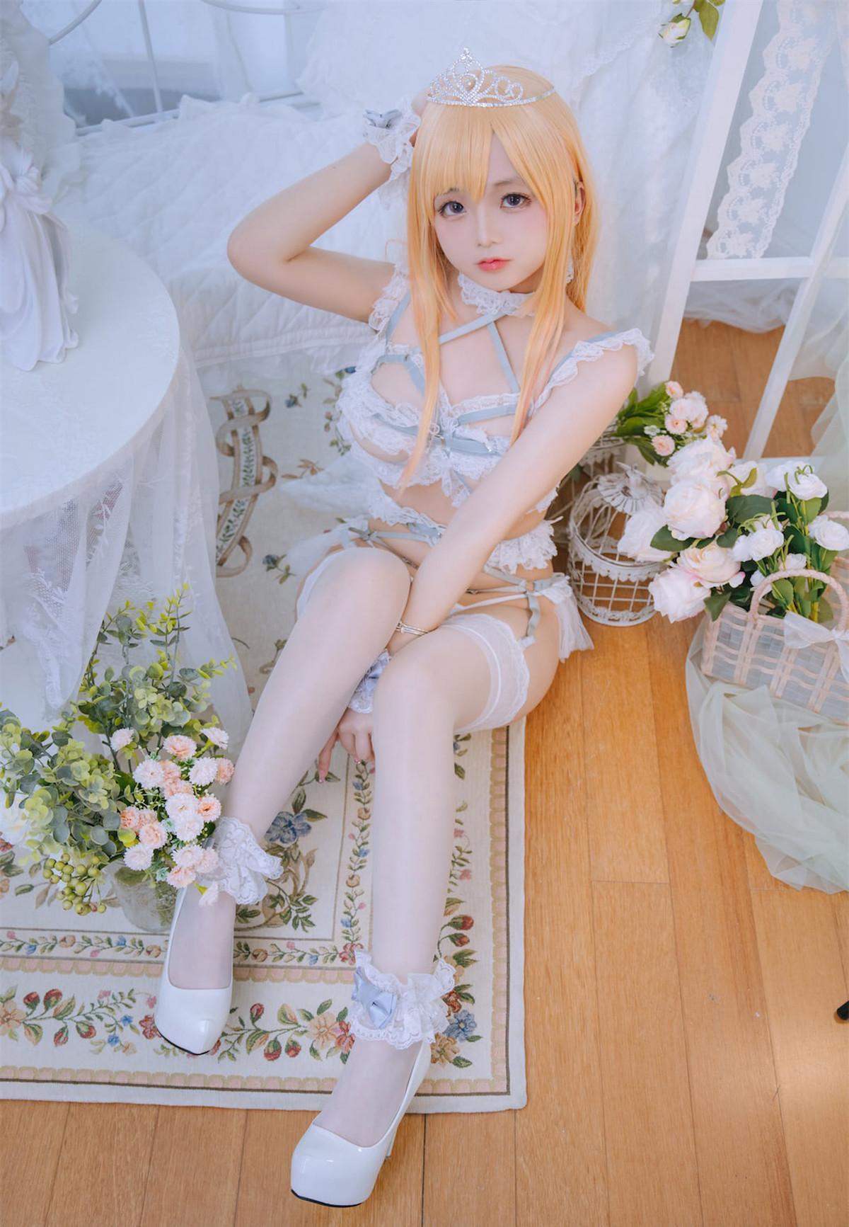 Cosplay Rinaijiao日奈娇 喜多川海梦 花嫁(3)