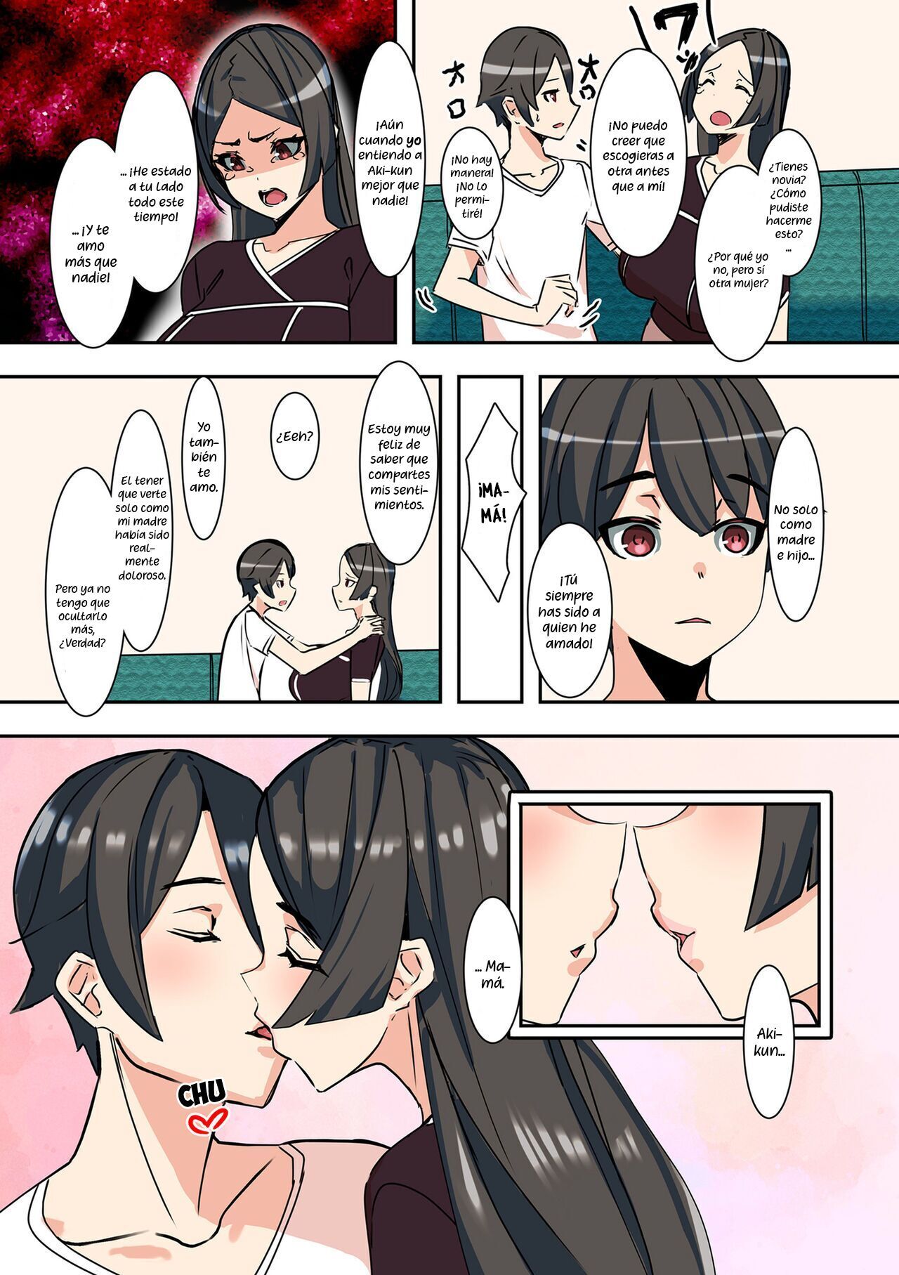 [UC] Koibito wa Jitsubo  My Lover Is My Own Mother (COMIC Kuriberon DUMA 2022-03 Vol. 34) [Spanish] [Shirokuto]