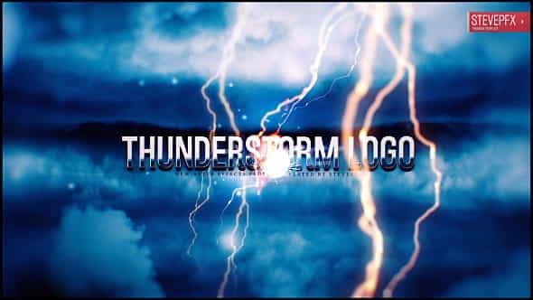 Thunderstorm Logo - VideoHive 21110335