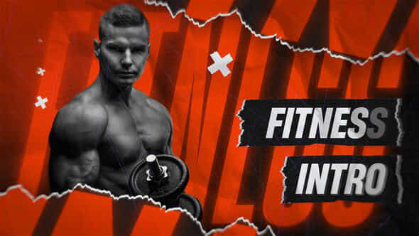 Sport Fitness Intro - VideoHive 55423258