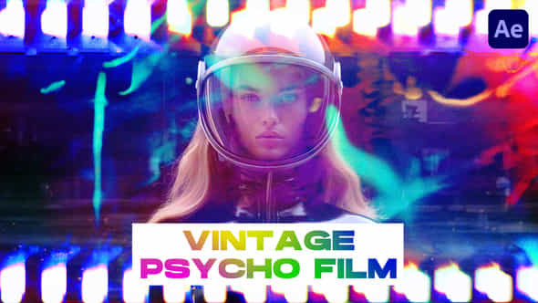 Vintage Psycho Film Transitions After Effects - VideoHive 49741550