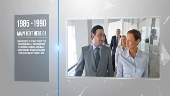 Modern Coporate Timeline - VideoHive 19457506