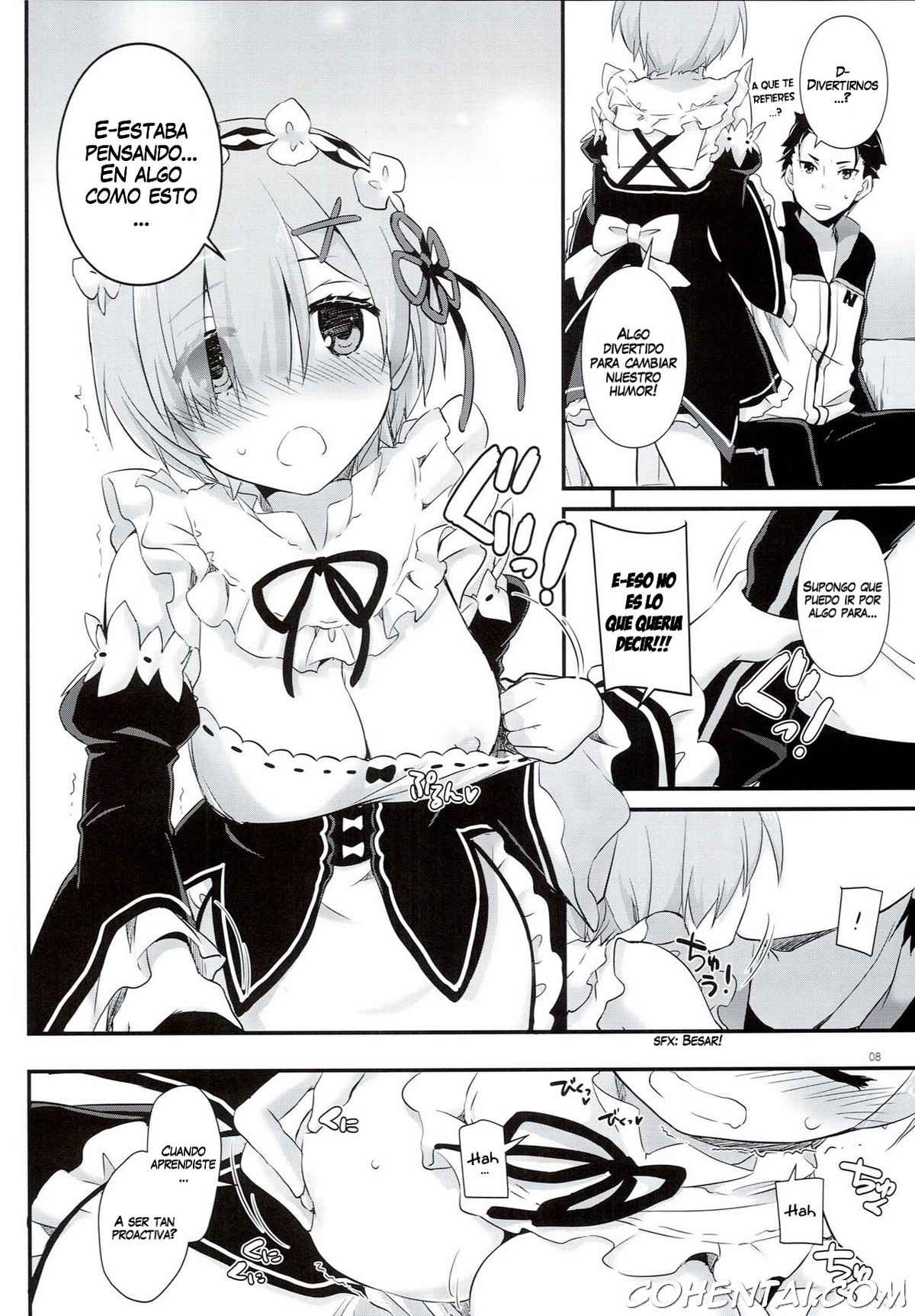 D.L. action 109 (Re:Zero Kara Hajimeru Isekai Seikatsu) xxx comics manga porno doujin hentai español sexo 