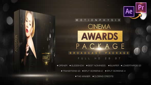 Cinema Awards Package_Premiere PRO - VideoHive 27764712