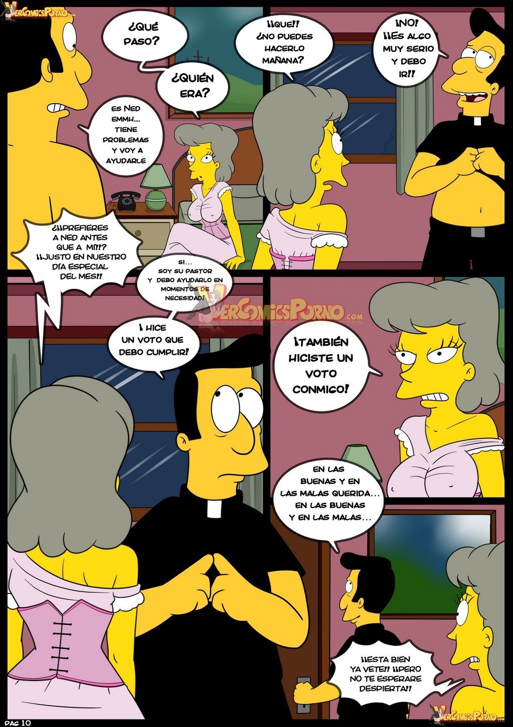 Los Simpsons Viejas Costumbres 8 - 10