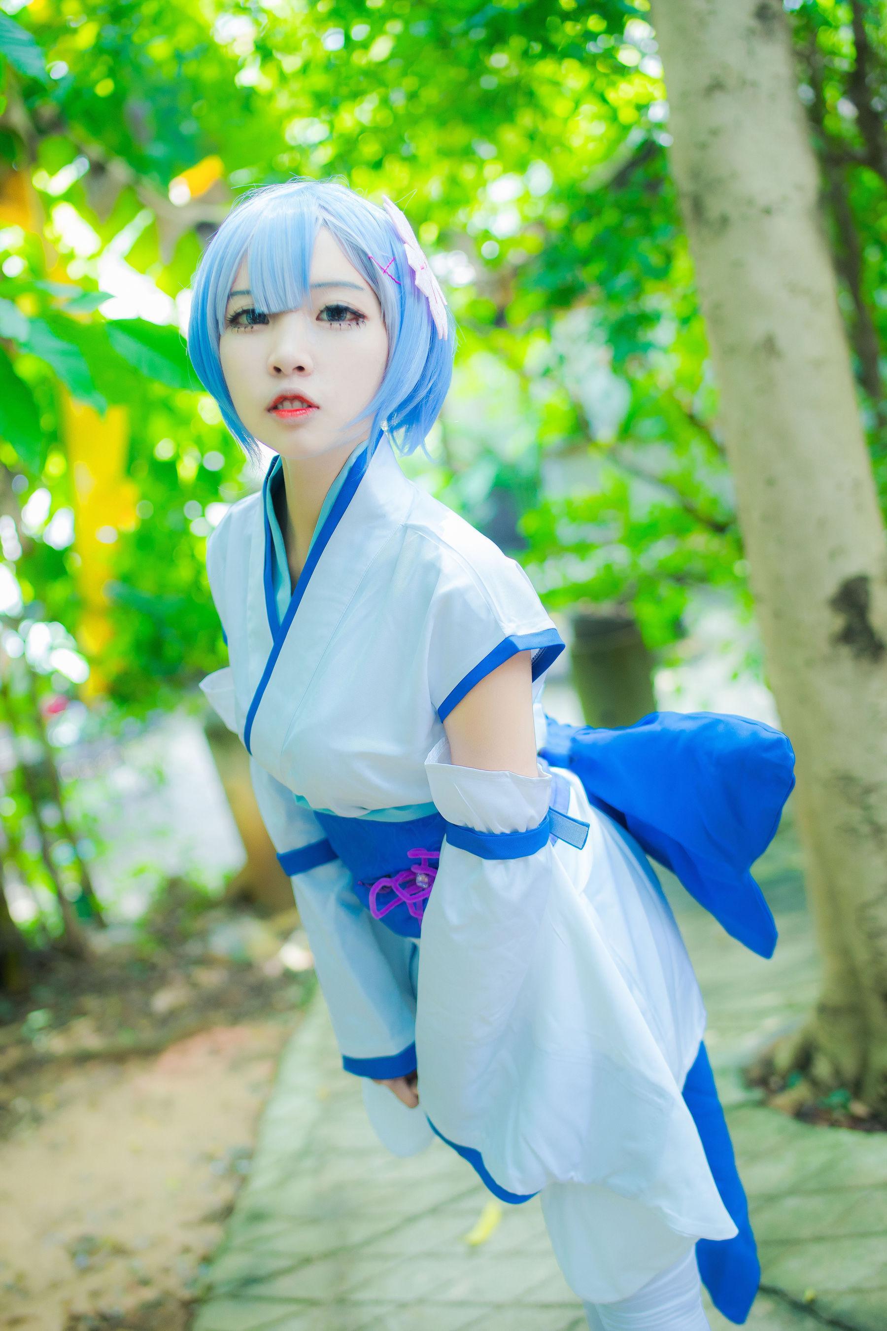 [Cosplay] 二佐Nisa – 蕾姆幼年(10)