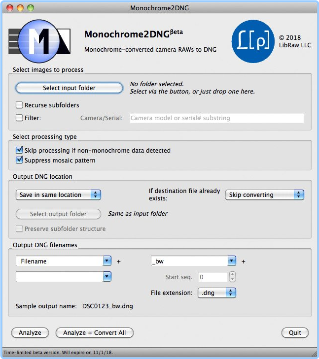 LibRaw Monochrome2DNG 1.6.1.70 Win MacOS Hu3pBIAO_o