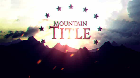 Mountain Title - VideoHive 18142332