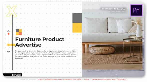 Furniture Product Advertise - VideoHive 38587947
