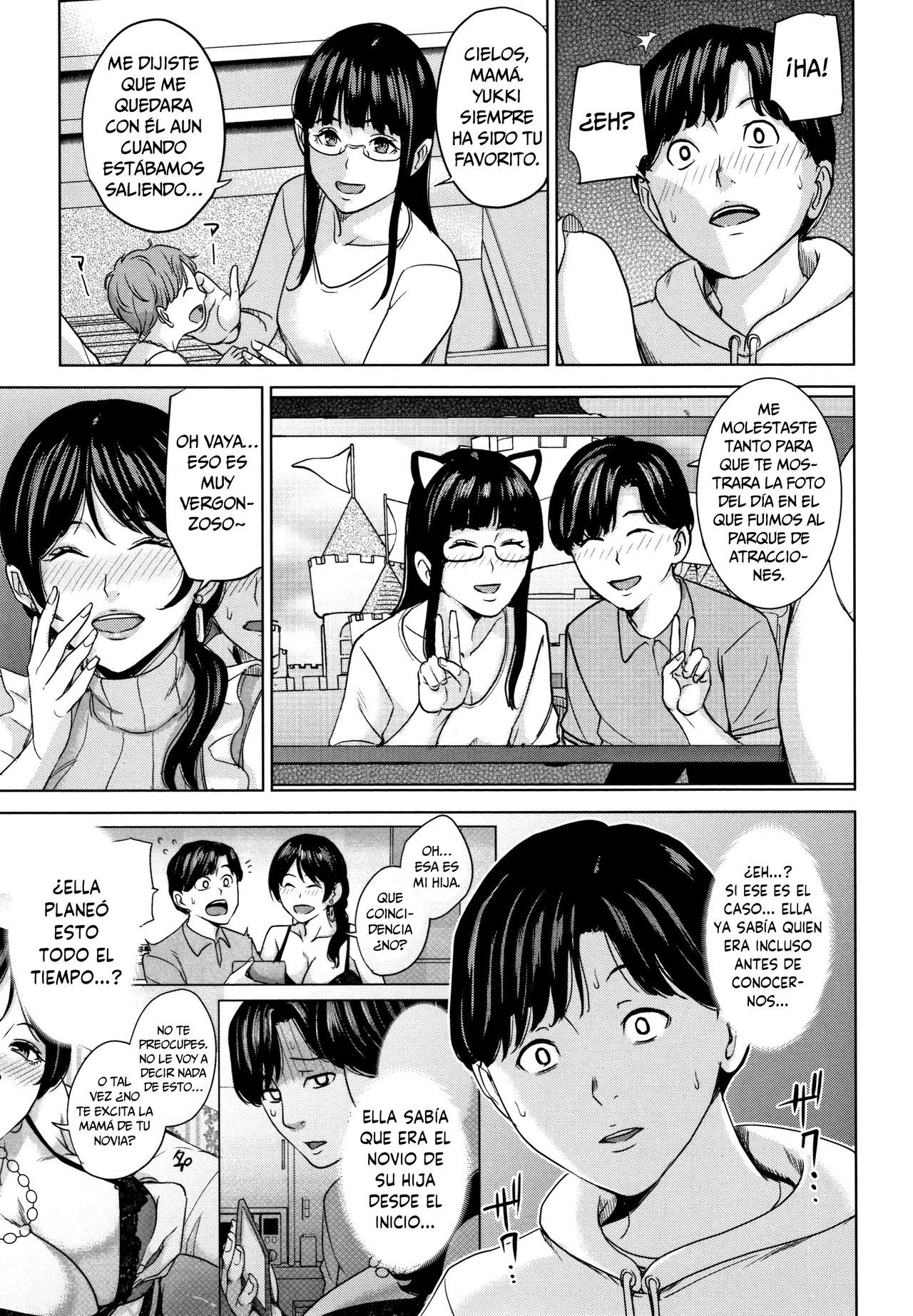 [Maimu Maimu] Kanojo no Mama to Deaikei de...  [Spanish] [Vanilla Sweet Scans]
