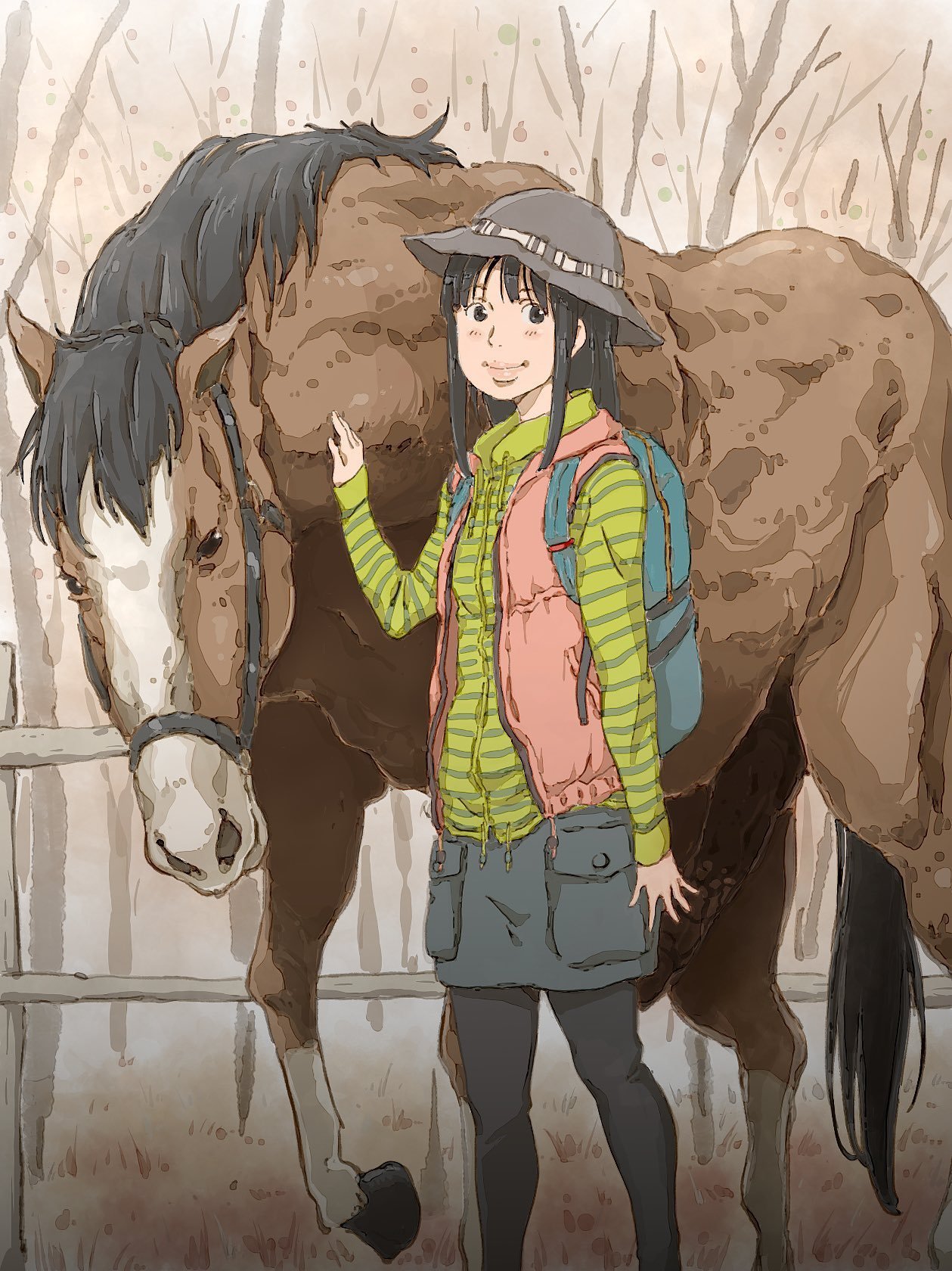 Uma o mederu onnanoko (la chica que ama a los caballos) - 11