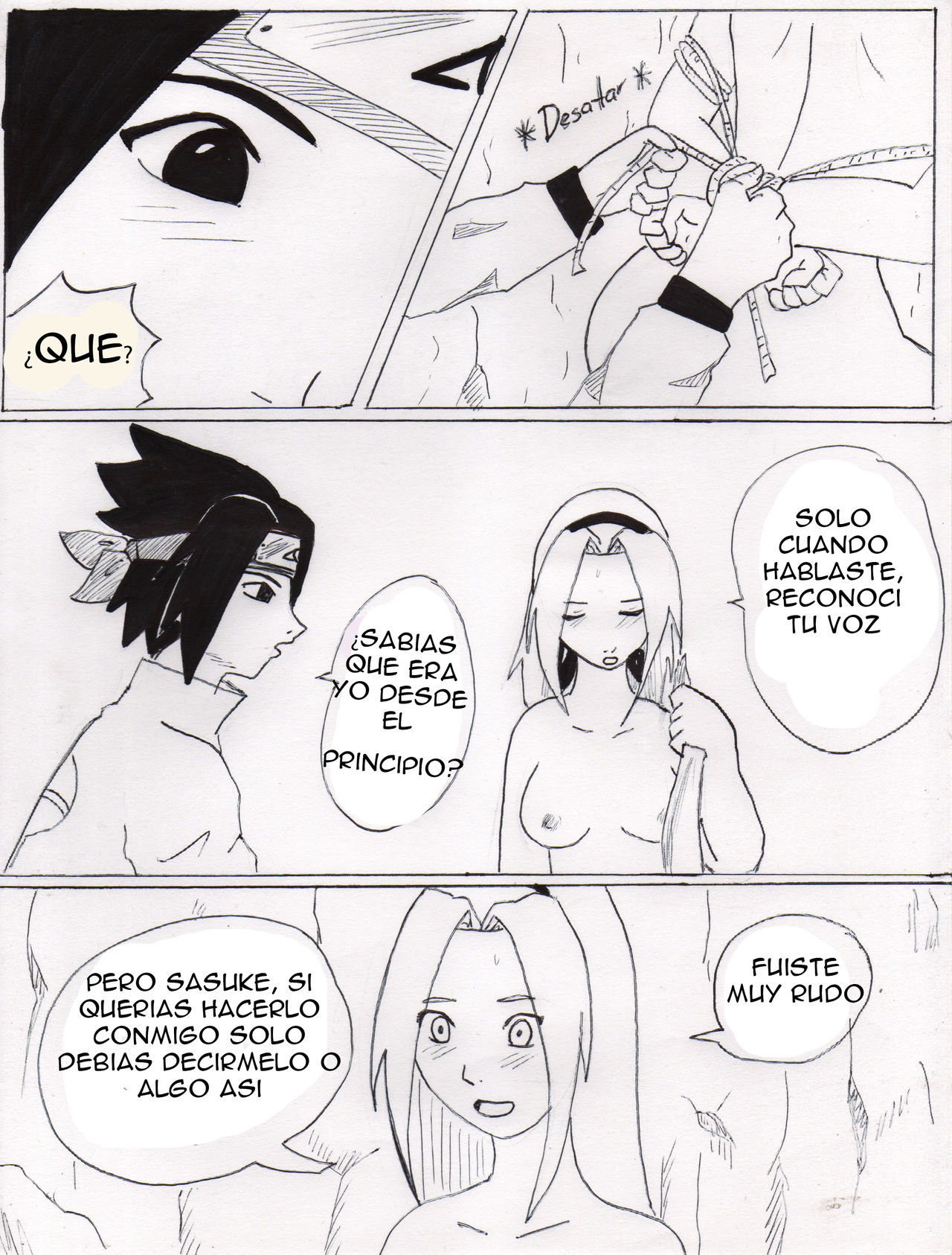 Amor Salvaje (Naruto) - Cecyartbytenshi - 12