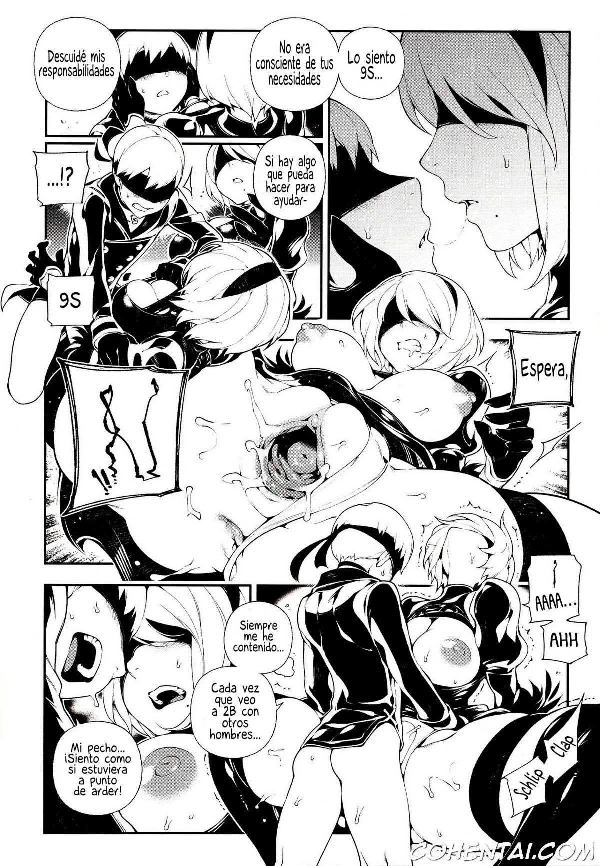 NieR : 2BR18 (NieR:Automata) xxx comics manga porno doujin hentai español sexo 