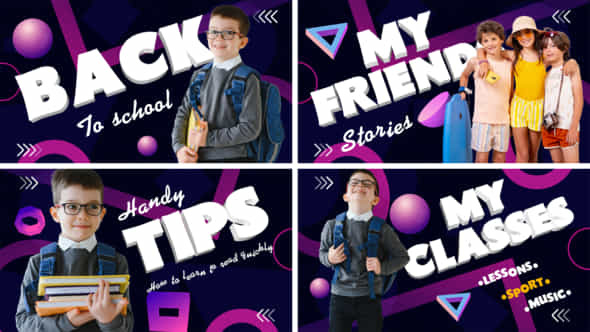Kids Blog Intro - VideoHive 50463118